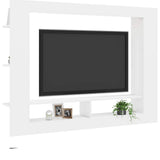 TV Cabinet White 152x22x113 cm Engineered Wood