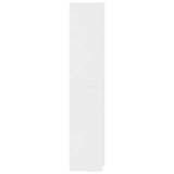 3-Door Wardrobe White 120x50x180 cm Engineered Wood