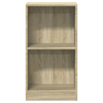 Bookshelf Sonoma Oak 40x24x75 cm Engineered Wood
