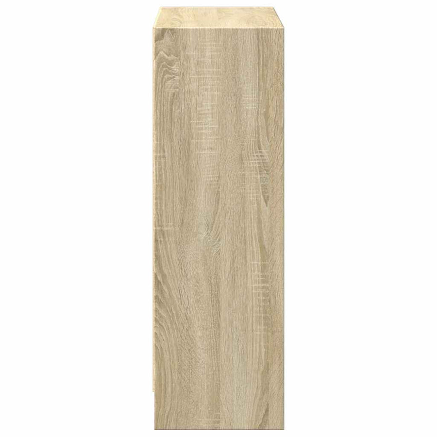 Bookshelf Sonoma Oak 40x24x75 cm Engineered Wood
