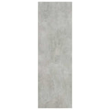 Bookshelf Concrete Grey 40x24x75 cm Engineered Wood