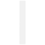 5-Tier Book Cabinet White 40x24x175 cm Engineered Wood