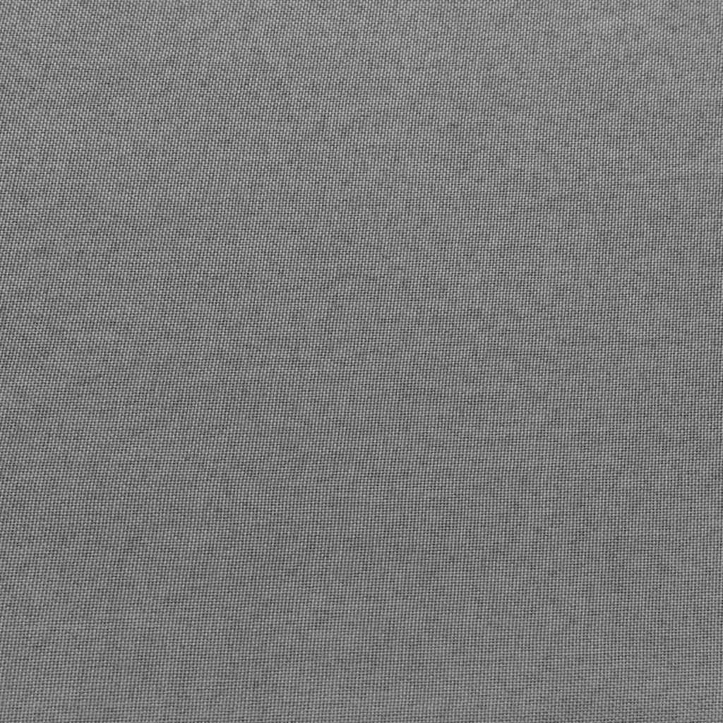 Sectional Corner Sofa with Cushion Fabric Light Grey