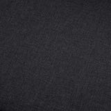 3-Seater Sofa Dark Grey Fabric - Low Angle