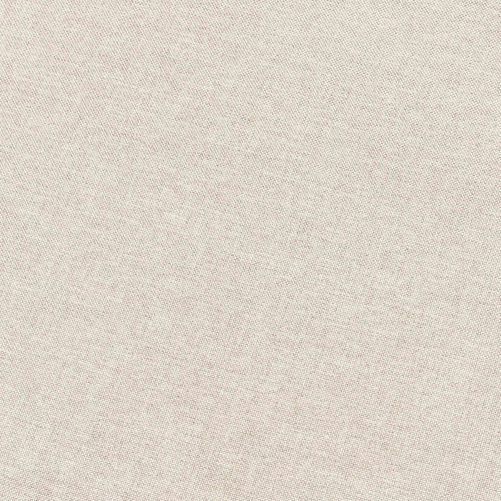 3-Seater Sofa Cream Fabric