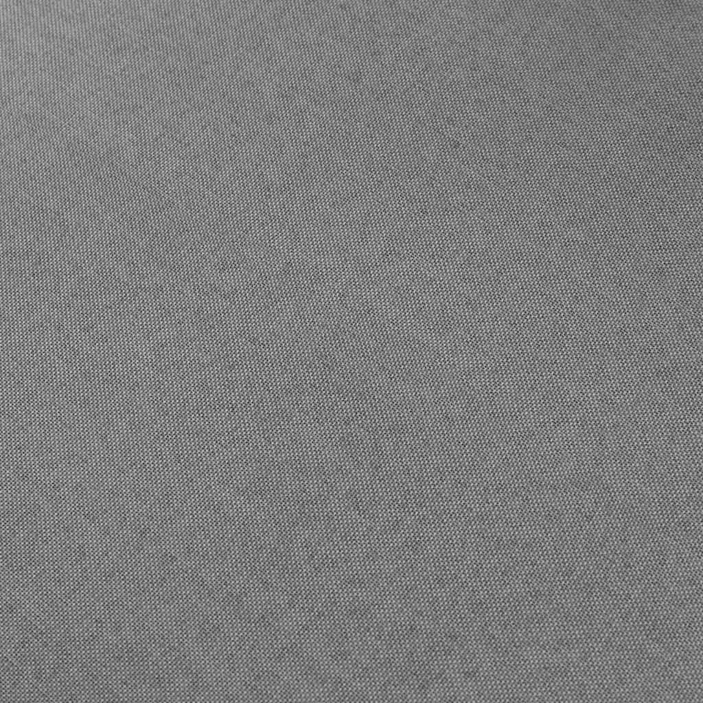 2-Seater Sofa Light Grey Fabric