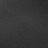 2-Seater Sofa Black Fabric - Low Angle