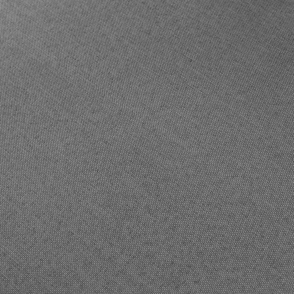 5-Seater Sofa Dark Grey Fabric
