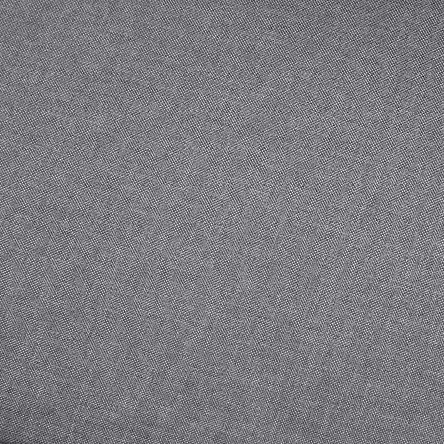 3-Seater Sofa Light Grey Fabric