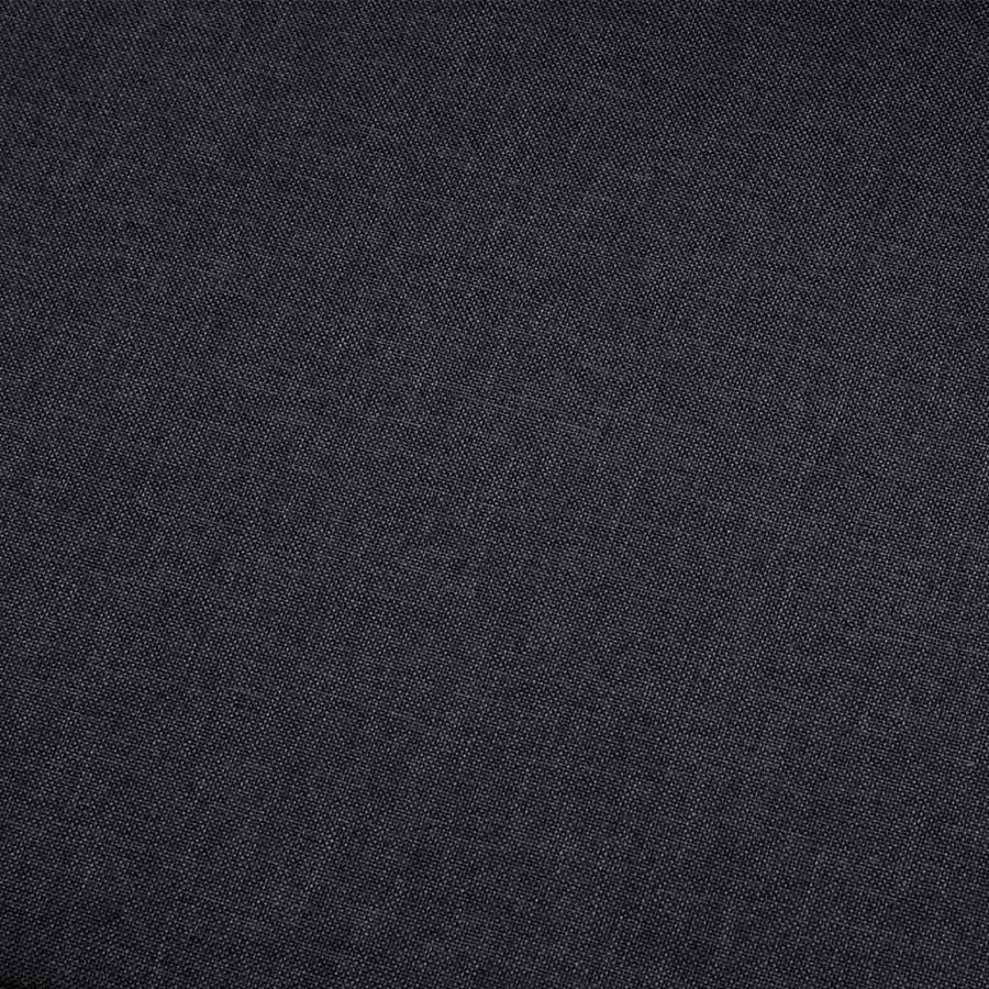 3-Seater Sofa Dark Grey Fabric