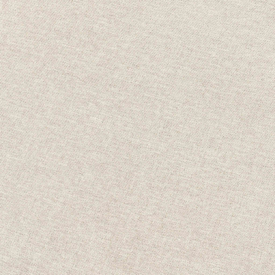 3-Seater Sofa Cream Fabric