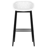 Bar Chairs 4 pcs White