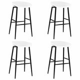 Bar Chairs 4 pcs White