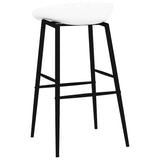 Bar Chairs 4 pcs White