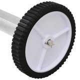 Pool Cover Roller with Stainless Steel Base - Rear View