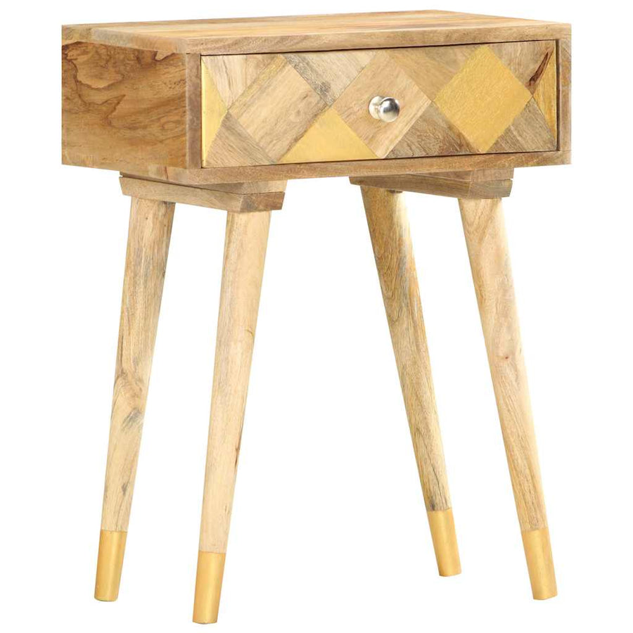 Bedside Cabinet 43x30x58 cm Solid Mango Wood
