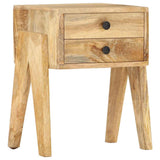 Bedside Cabinet 40x35x50 cm Solid Mango Wood