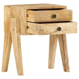 Bedside Cabinet 40x35x50 cm Solid Mango Wood