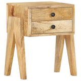 Bedside Cabinet 40x35x50 cm Solid Mango Wood