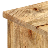 Sideboard 100x35x60 cm Solid Mango Wood - Top-Down View