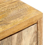 TV Cabinet 140x30x50 cm Solid Mango Wood - Extra Image