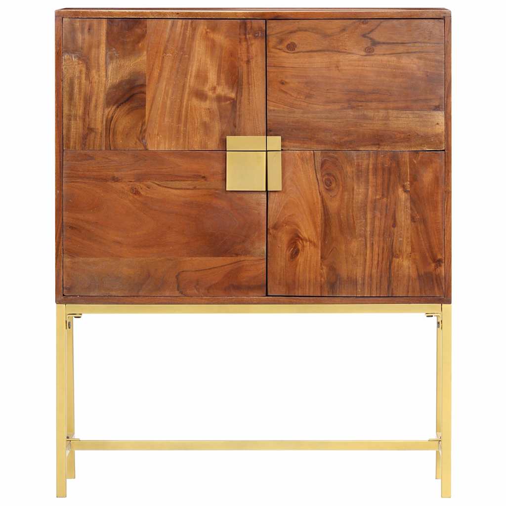 Highboard 80x30x100 cm Solid Acacia Wood