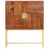 Highboard 80x30x100 cm Solid Acacia Wood