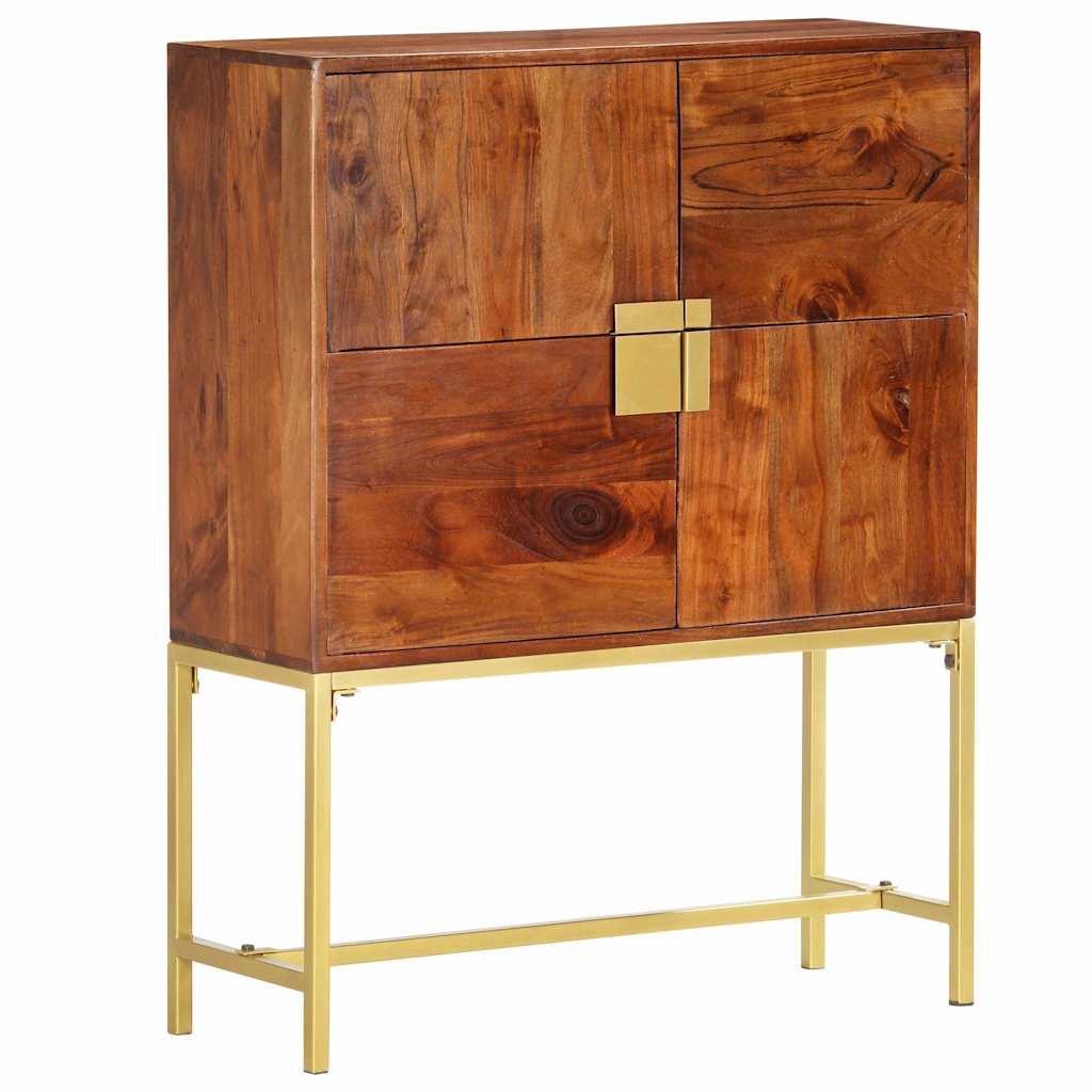 Highboard 80x30x100 cm Solid Acacia Wood