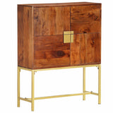 Highboard 80x30x100 cm Solid Acacia Wood