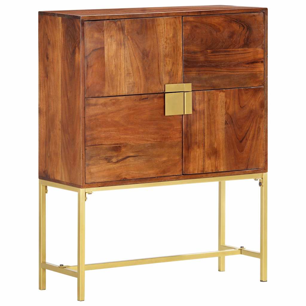 Highboard 80x30x100 cm Solid Acacia Wood