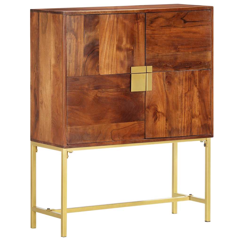 Highboard 80x30x100 cm Solid Acacia Wood