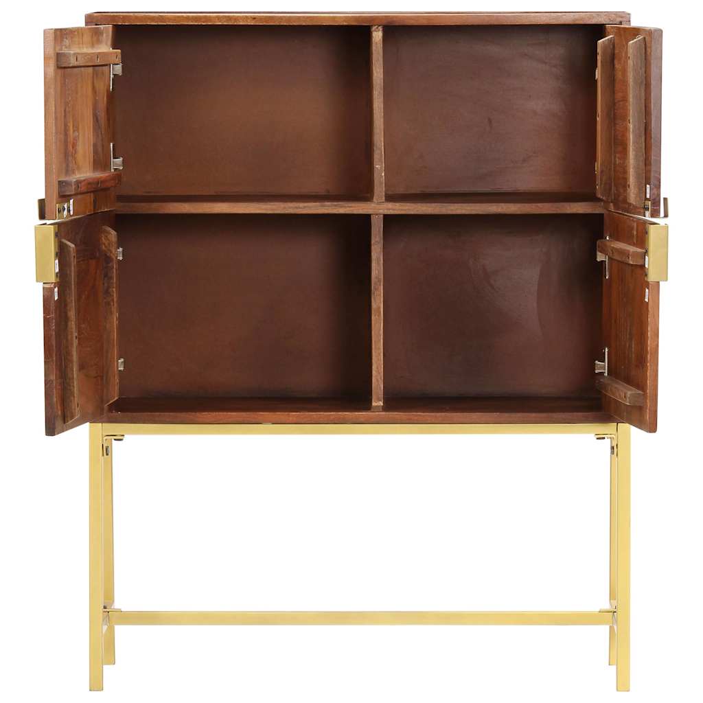 Highboard 80x30x100 cm Solid Acacia Wood