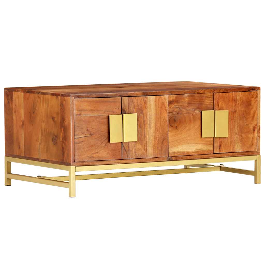 Coffee Table 90x55x40 cm Solid Acacia Wood