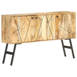 Sideboard 118x30x75 cm Solid Mango Wood - Extra Image