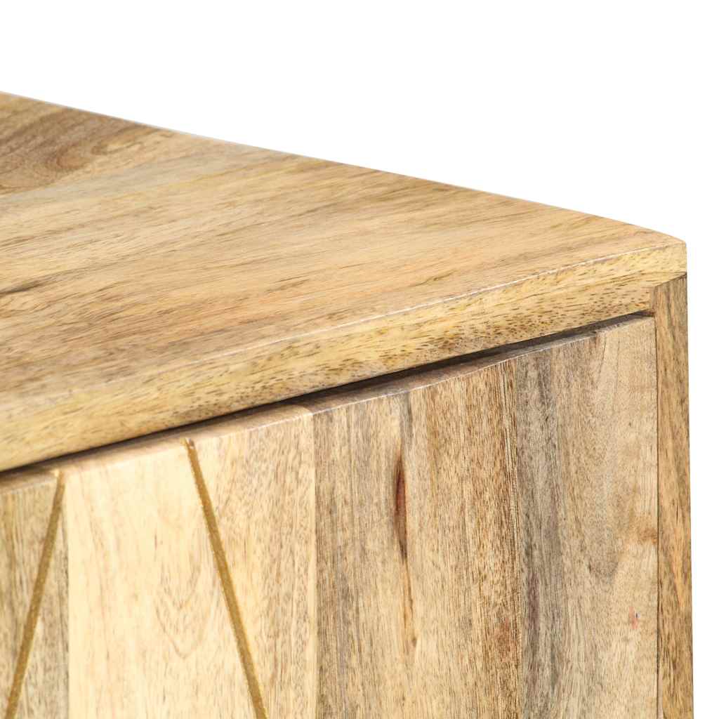 Sideboard 118x30x75 cm Solid Mango Wood
