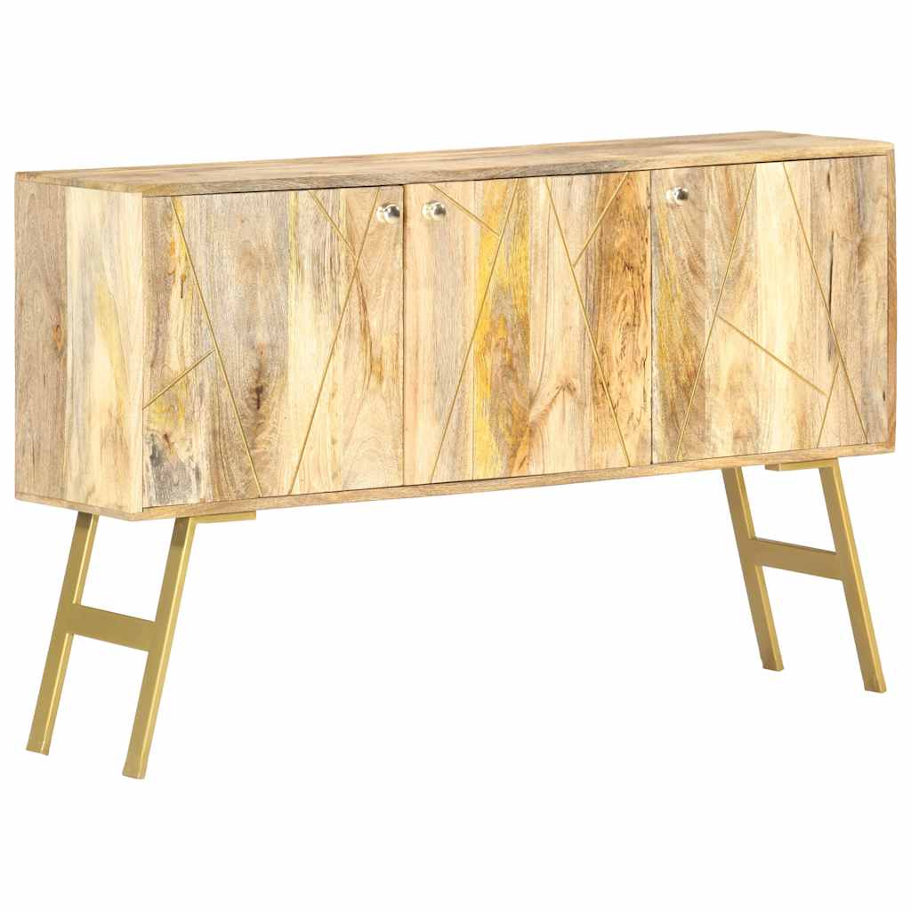 Sideboard 118x30x75 cm Solid Mango Wood