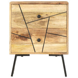Bedside Cabinet 40x30x50 cm Solid Mango Wood