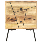 Bedside Cabinet 40x30x50 cm Solid Mango Wood