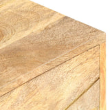 Bedside Cabinet 40x30x50 cm Solid Mango Wood - Top-Down View