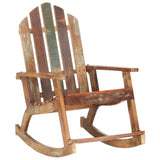 Garden Rocking Chair Solid Reclaimed Wood - Extra Image