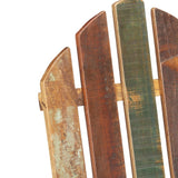 Garden Rocking Chair Solid Reclaimed Wood - 45-Degree Angle