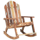 Garden Rocking Chair Solid Reclaimed Wood - Extra Image