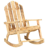 Garden Rocking Chair Solid Mango Wood - Extra Image