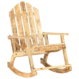 Garden Rocking Chair Solid Mango Wood - Extra Image