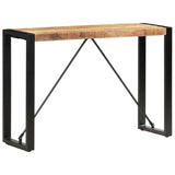 Console Table 110x35x76 cm Solid Mango Wood - Low Angle