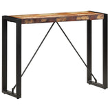 Console Table 110x35x76 cm Solid Reclaimed Wood - Low Angle