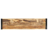 Console Table 150x35x76 cm Solid Mango Wood