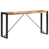 Console Table 150x35x76 cm Solid Mango Wood - Low Angle