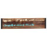 Console Table 150x35x76 cm Solid Reclaimed Wood - Side View