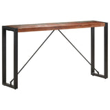 Console Table 150x35x76 cm Solid Reclaimed Wood - Close-Up Angle